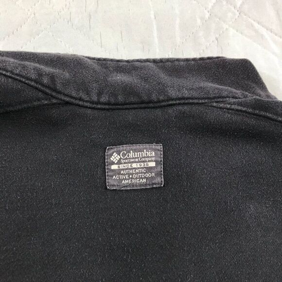 Columbia 1/4 zip‎ gray sweatshirt Large - Picture 6 of 6